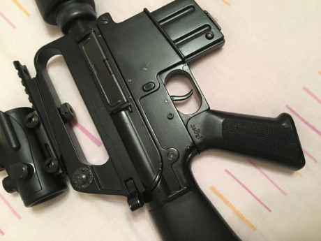 Buenas tardes,

Casi regalo carabina 22 lr Adler M16

Funciona perfectamente y perfecta estéticamente, 10