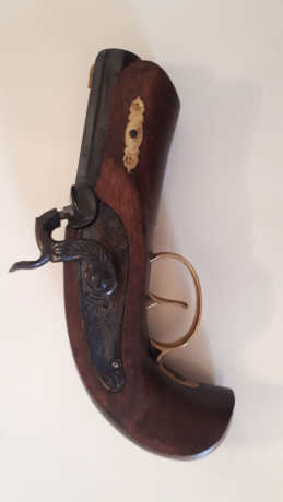 Buenas noches,

Vendo pistola Ardesa Derringuer Philadelpia sin uso, totalmente nueva, se compró y ni 12