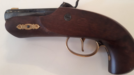 Buenas noches,

Vendo pistola Ardesa Derringuer Philadelpia sin uso, totalmente nueva, se compró y ni 20