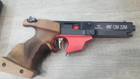 Vendo pistola morini CM22 en perfecto estado 
Maletín y alguna herramienta, 2 cargadores y en perfecto 00