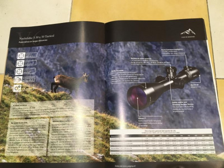 Vendo visor DDoptics 5-30X50 III generación, retícula mil-dot iluminada (se ilumina solo el dot central 10