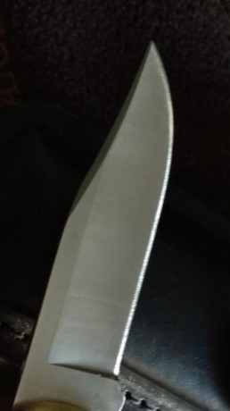 BUCK 112, hoja Clip Point, Ac. 420
Sin uso, afilado de fabrica
Precio: 65 + envío 11