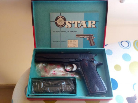 Vendo pistola Star B calibre 9Pb en un estado casi perfecto, las fotos lo dicen todo, poco puedo decir 01