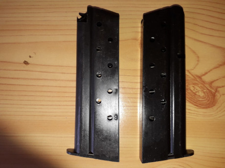 Vendo 2 cargadores 1911 nuevos 38 superauto a 30€ cada uno mas prortes. 01