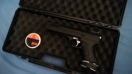 Vendo mi Weihrauch HW40 por no poder dedicarle tiempo a esta afición. 
La pistola está en perfecto estado, 00