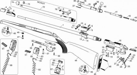 Sabeis donde puedo conseguir la pieza donde va alojado el cargador de una norinco jw27.Es la pieza nº 00