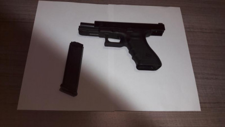 VENDIDA
ELIMINAR ANUNCIO

Vendo mi Glock 17 de 3ª generación, impecable, como nueva, no ha disparado ni 01