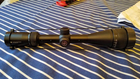 Vendo visor practicamente nuevo, sin uso. 
Excelente nitidez y claridad incluso a 18x . Tiene ajuste de 02