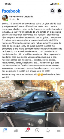 Buenas noches, tengo una duda que surgió de un robo de un arma.
Si el arma la llebas encima y un grupo 160