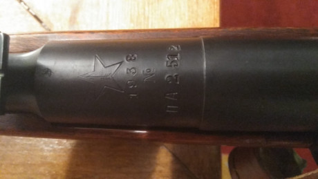 Vendo Mosin Nagant del arsenal de Tula

Rifle y visor en perfecto estado y con una visión nitida y clara.

El 12