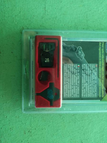 Por paso a optic se vende conjunto de alza y punto de mira LPA para cz, se a usado muy poco en una shadow 00