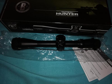 Bushnell elite tactical hunter Lrhs 4.5 18x 44 retícula 1 grado focal modelo G2M. Tubo de 30mm nuevo a 02