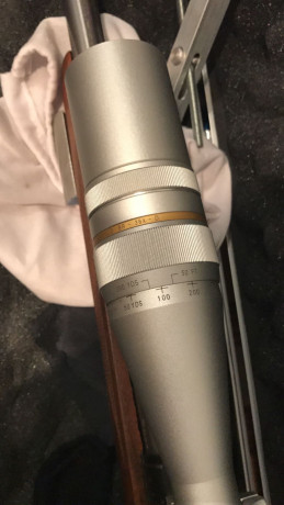 Buenos días:

VENDIDO visor Leupold BR36 Silver, tiene retículas Finecrosshair (Cruz), en fin, poco se 10
