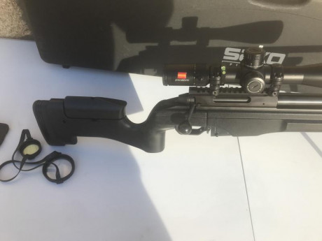 Sako Trg22 308w, en perfecto estado, rifle perfecto para tiros largos, monta los tiros con municion comercial, 81