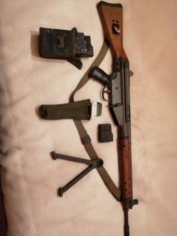 Un amigo me ha pedido que le ponga a la venta su Rifle de cerrojo Santa Barbara, para mas información 01