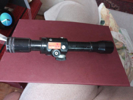 Buenas tardes

Vendo visor original ZRAK para rifle ZASTAVA M76

Optica revisada

175 euros (está en Madrid)

Mandaría 00