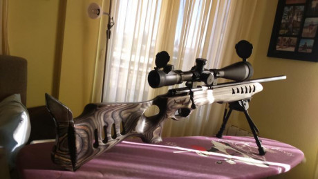 Vendo carabina SAVAGE SHARK MAKO II cañon match F-CLASS R con
bipode Harris autentico no chino
bipode 01
