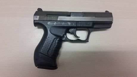Hola
Un compañero vende su walther, está como se ve en las fotos, no llegará a los 1000 disparos.
Guiada 02