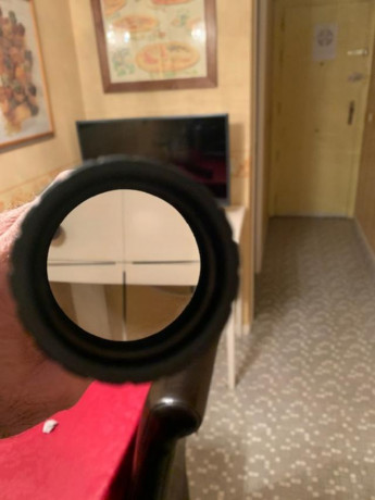 Vendo un Visor Burris, impecable con anillas y retícula iluminada (Made in USA), en estado de reestreno, 00