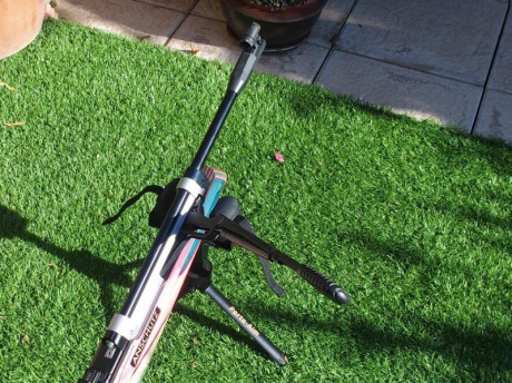 Dispongo de una carabina de competición, en el mejor estado de precision y potencia, la Anschutz 2002 60