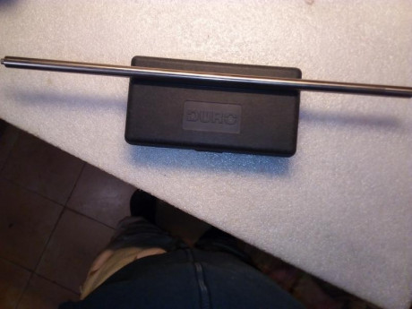Hola Vendo cañón original de STEYR LG110 calibre 5.0 mm.(0.20) de 54cms aproximadamente de longitud. Está 10