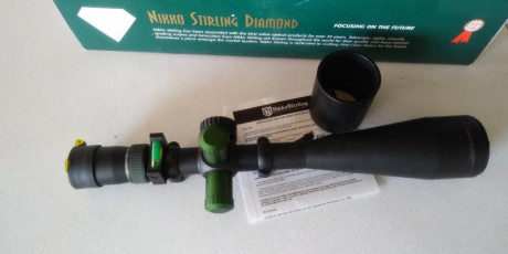 se vende 750 con anillas nikostirling de acero incluido prolongador 11