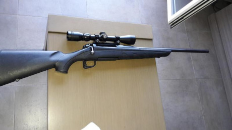 VENDIDO. 
SE PUEDE CERRAR ANUNCIO

Hola a todos.

Vendo rifle Remington 770 de cerrojo en calibre 308 02