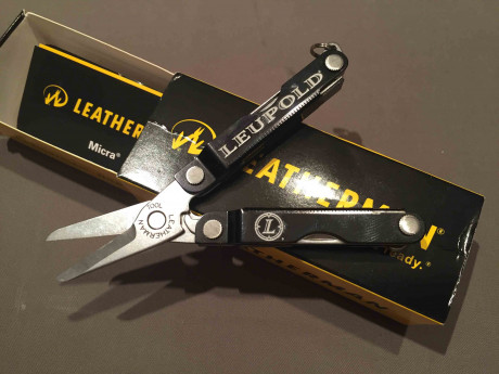VENDIDO¡¡¡ Nuevo a estrenar. Precio 25 euros. Multiherramienta Leatherman Micro. Portes península 12 euros, 00