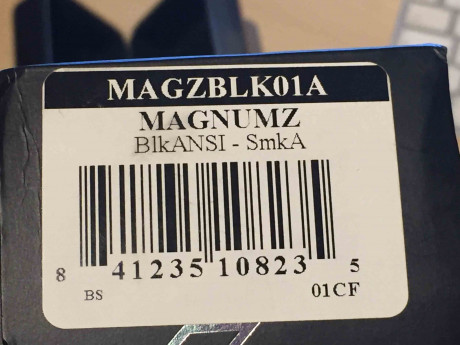 VENDIDA
Espectaculares gafas de protección ocular GATORZ MAGNUMZ BlkANSI SmKa, "made in USA".
Nuevas 02