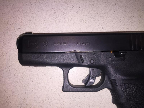 Vendo  Glock 36  cal 45 AUT  arma y cargador , esta  totalmente nueva  no se a usado mas que una caja 02