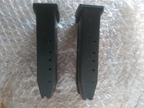 Hola
pongo a la venta dos cargadores originales de la pistiola HK USP COMPACT de 13 cartuchos
Como nuevos.
30€ 10