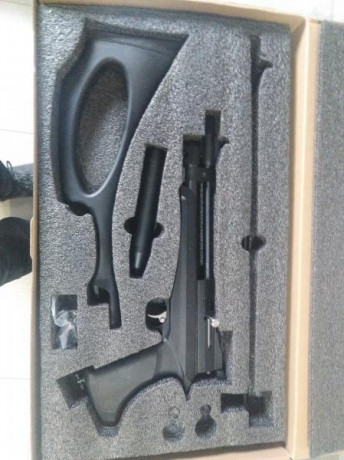 Hola.
Tengo que desprenderme de juguete por que quiero comprarme otros.
Vendo mi pistola convertible en 40