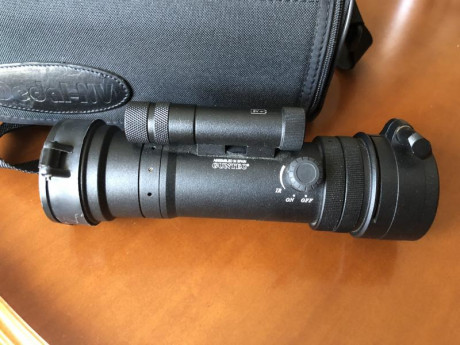   VENDIDO  VENDO MONOCULAR NOCTURNO DEDAL TERCERA GENERACION MODELO 540 XR5 TUBO FHOTONIS. EL APARATO 02