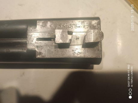 pongo a la venta rifle combinado 2 cañones disparadores de perillos calibre escopeta calibre 16 y calibre 31