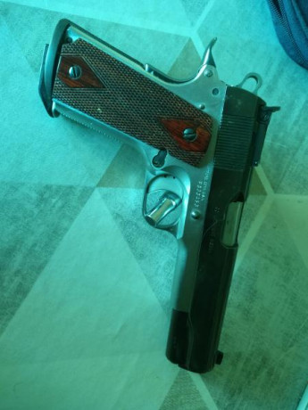 Vendo Pistola Colt 9mm
 Modelo: Serie 80 mk IV
Precio: 700 €uros + PORTES


Teléfono: 664 381 999 - Miguel 00