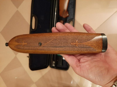 Vendo escopeta paralela  calibre 20/76 marca Zabala Anthea casi sin uso , de hecho aún cuesta abrirla. 10