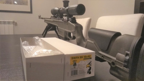 Vendo visor SWFA 16x42, nuevo.

La óptica de los marines USA. Nada que decir.

Óprica Japonesa. Impoluto

450 01