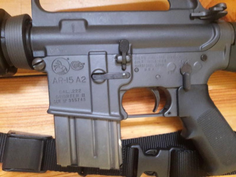 Vendo este AR15 en muy bien estado.


Es el modelo a2 y orginal de Colt, que Colt fabricaba en los años 00