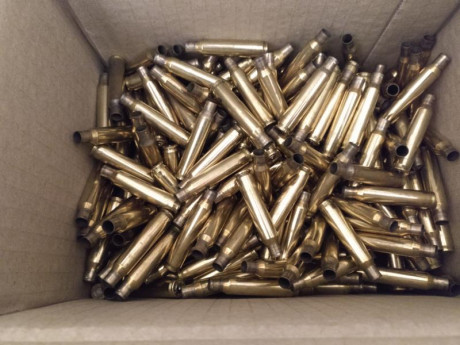 Buenos días, vendo 338 vainas del calibre 222 rem Mag marca Sako con un tiro, estan sin recalibrar/desempistonar 01