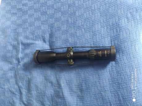 Visor smith and bender modelo zenith de 1'5-6x42 retroiluminado el visor esta en perfecto estado tiene 02