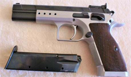 Tanfoglio limited cl. 9x19, como nueva.
En venta popr 475 Eur
Un cargador.
o cambio por Witness 1911 cl.45 02