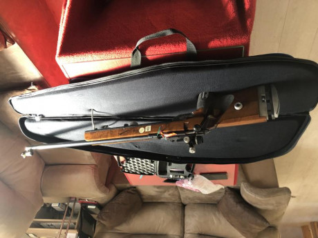 Vendo carabina 1813 con todos los accesorios para el arma necesarios para competir en miras cerradas, 01
