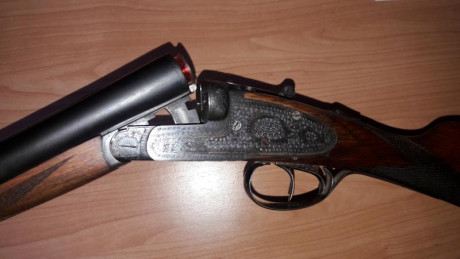 RETIRADA DE LA VENTA
SE PUEDE CERRAR EL ANUNCIO. GRACIAS

Vendo escopeta paralela marca Hijos de V. Aramberri, 00