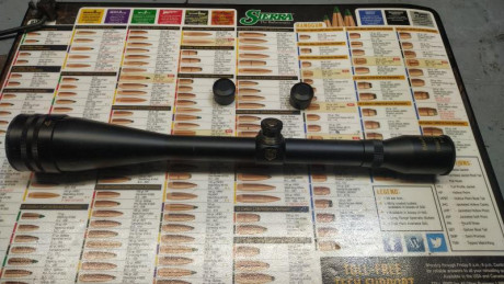 se vende un visor nikkon stirling 24*44 de la vieja escuela fabricado en Japon con paralelaje frontal 00