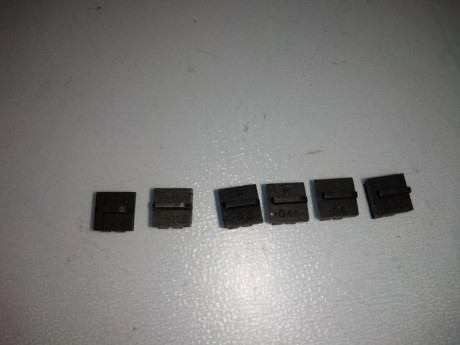 Buenas!

Vendo set de seis puntos de mira para lee-enfield de las siguientes medidas:
-.030
-.015
+.030
+.045
+.060
+.075

NO 00