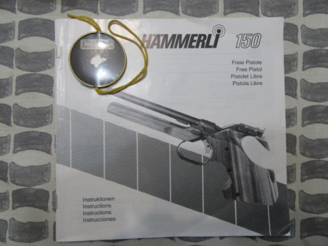 Hola a todos.
No me hago a la disciplina de Libre, por lo que vendo la Hammerli 150 adquirida a un compañero 21