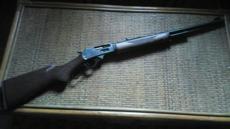 Un buen amigo mio vende un Rifle MARLIN 1895 completamente nuevo, está a estrenar,no ha disparado ni una 00