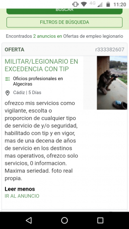 Uno pide por un Pietta niquelado con sus certificados, 2000 euros, jajaja.

Y el otro anuncio, no comete 00