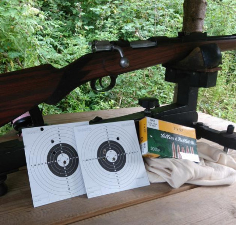 Vendo rifle Santa Bárbara calibre 7x57, de la fábrica de armas de Oviedo, año 1933. Modelo militar adaptado 01