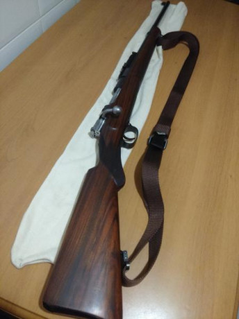 Vendo rifle Santa Bárbara calibre 7x57, de la fábrica de armas de Oviedo, año 1933. Modelo militar adaptado 00